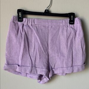 Lavender urbanoutfitters  Knit Shorts